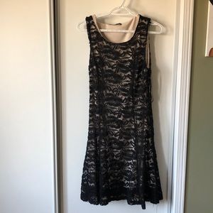 Suzy Shier Black Lace Dress